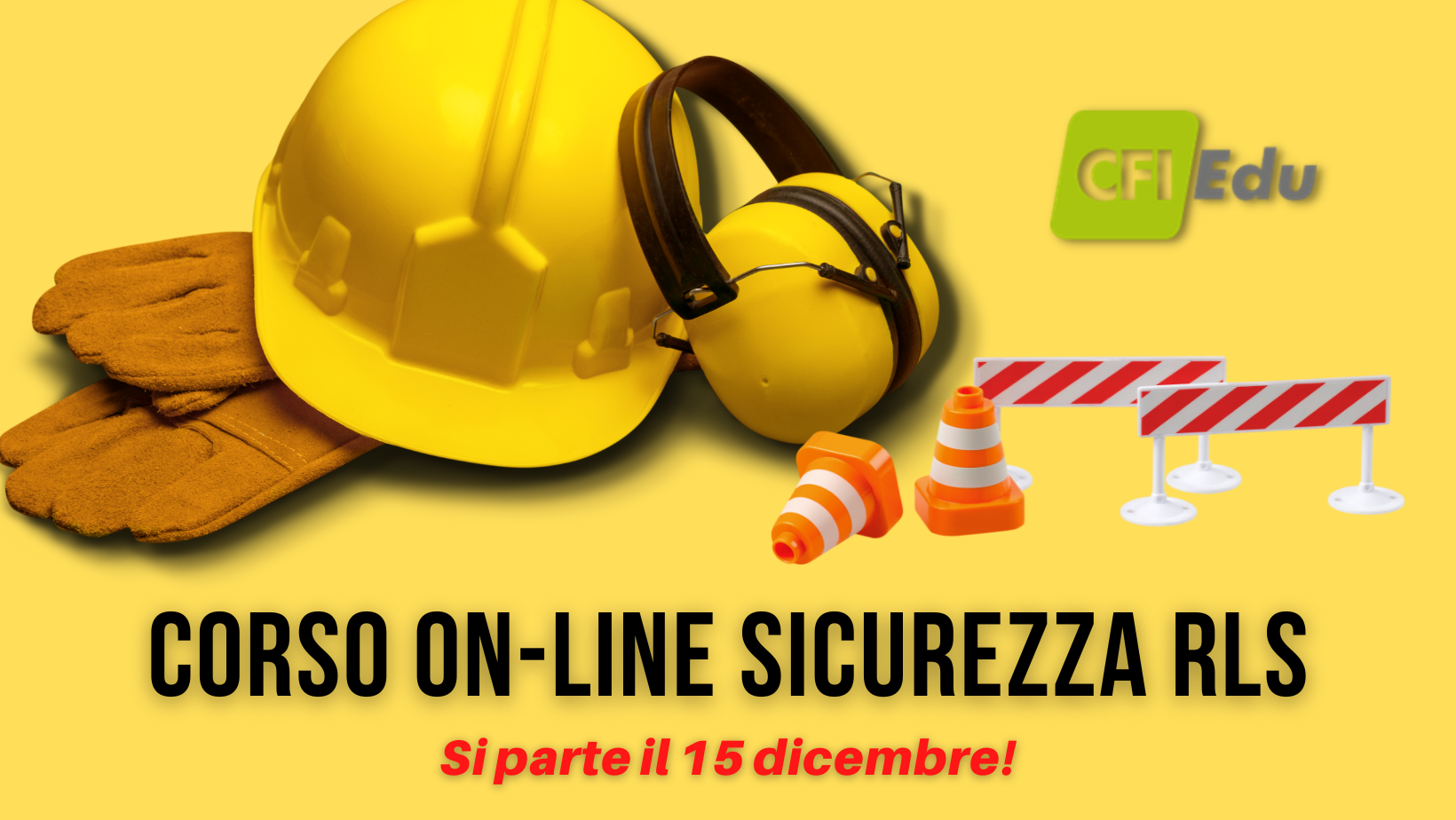 Corso on-line Sicurezza RLS, si parte il 15 dicembre! Chiedi informazioni!