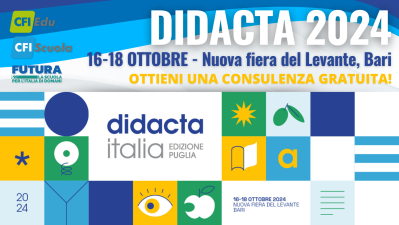 Didacta - Anche in Puglia parleremo di PNRR… Assicurati un posto al più presto!