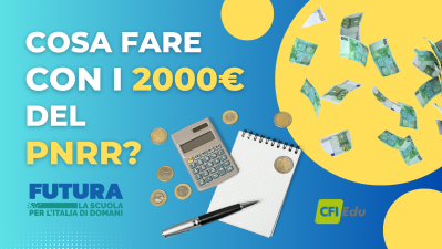 PNRR Animatori Digitali? Scegli la formazione e l'assistenza di CFI!